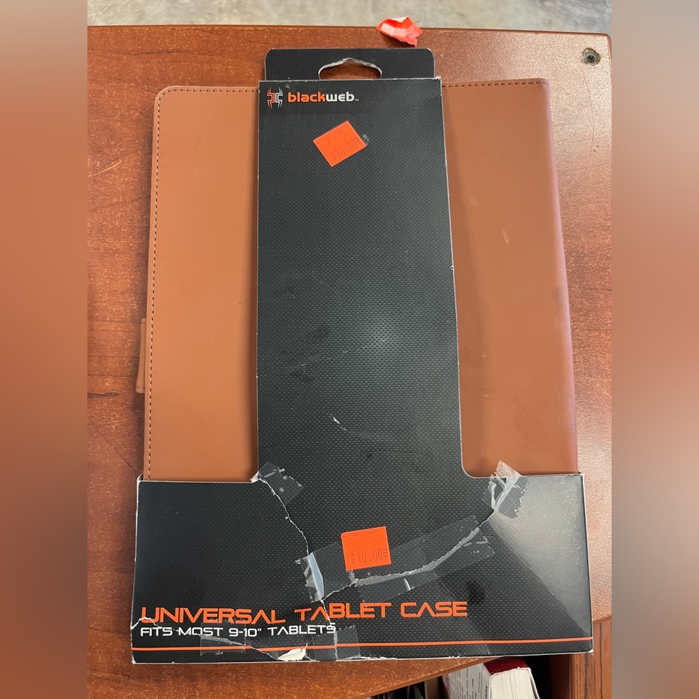 BLACK WEB- Universal Tablet Case